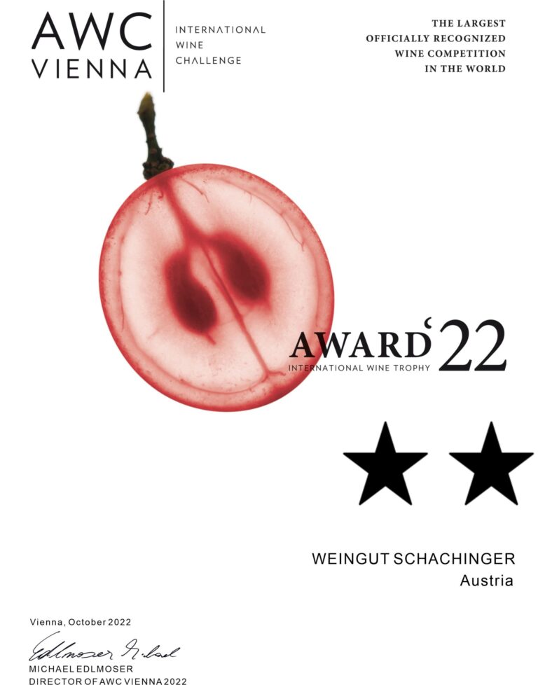 2 Sterne für das Weingut Schachinger